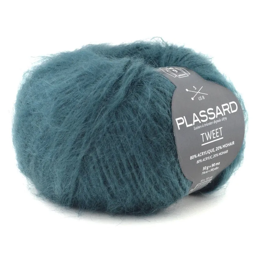 Plassard Tweet Mohair Blend 10 ply - 9 colours