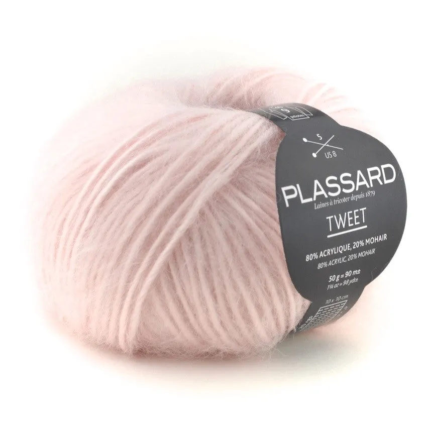 Plassard Tweet Mohair Blend 10 ply - 9 colours