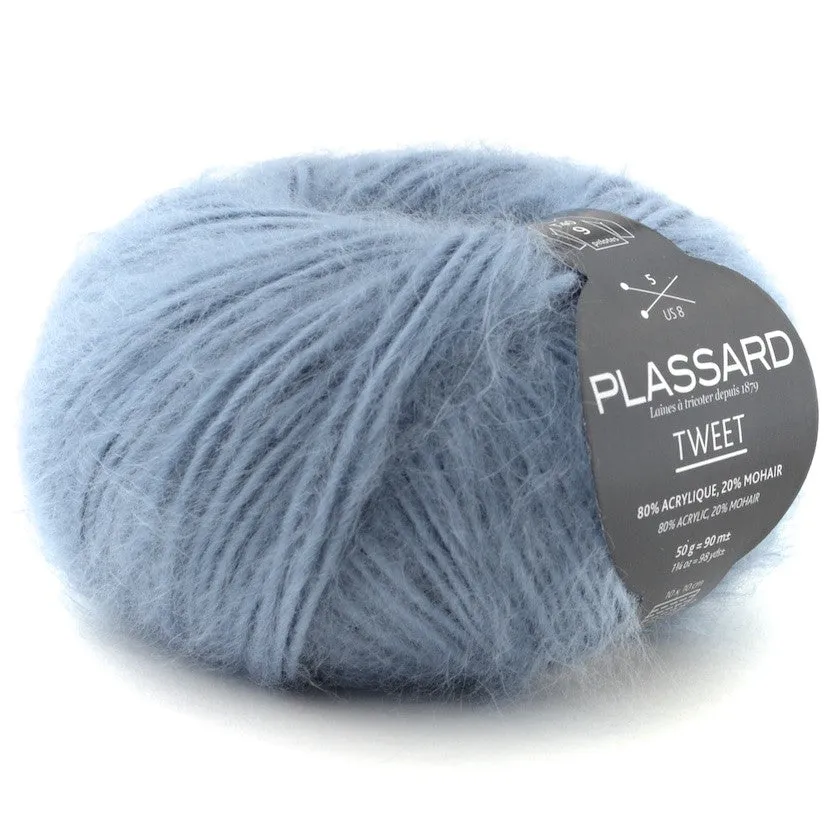 Plassard Tweet Mohair Blend 10 ply - 9 colours