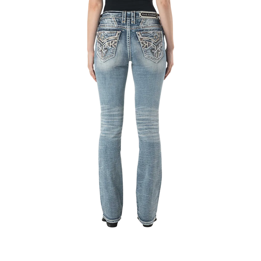 Rock Revival Women's Jacqulyn Boot Cut Jeans