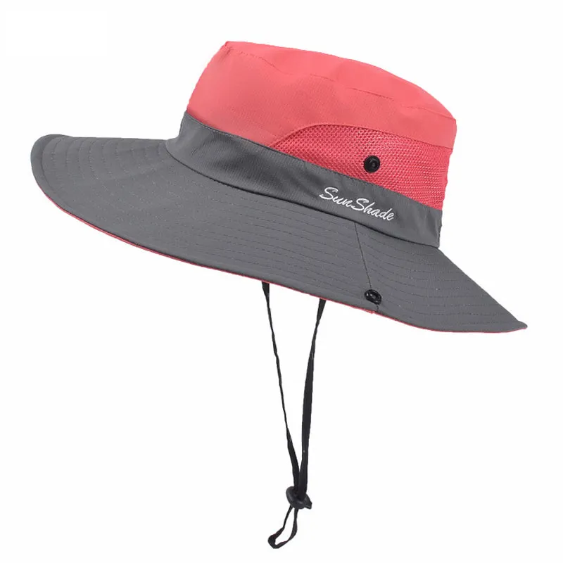 Summer Hat for Women UV Protection Sun Bucket Hat Wide Brim Hat