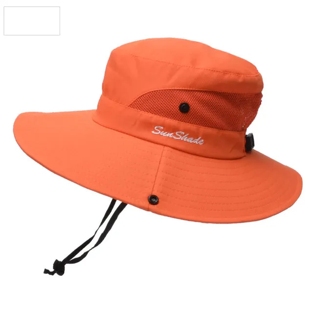 Summer Hat for Women UV Protection Sun Bucket Hat Wide Brim Hat