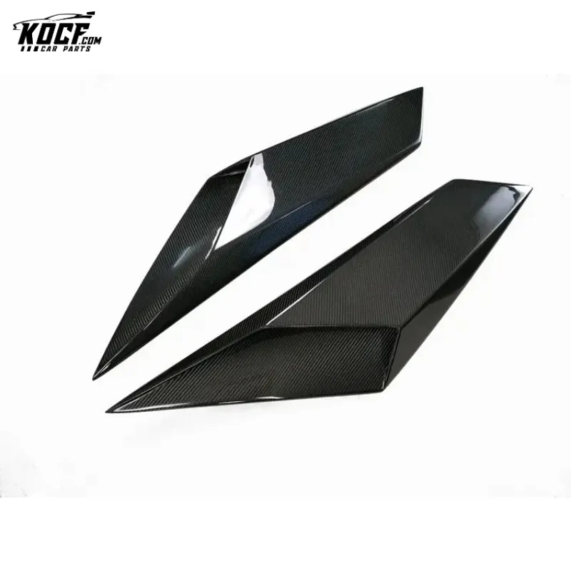 SV style carbon fiber rear Side Vents Scoop Air Intake Duct Rear Cover Trim For Lamborghini Aventador LP700 LP720