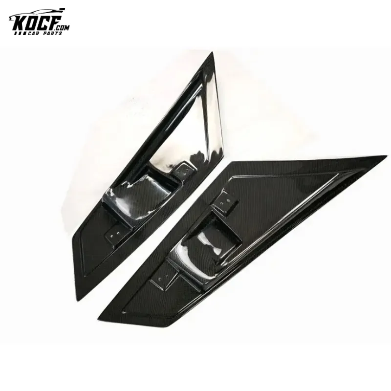 SV style carbon fiber rear Side Vents Scoop Air Intake Duct Rear Cover Trim For Lamborghini Aventador LP700 LP720