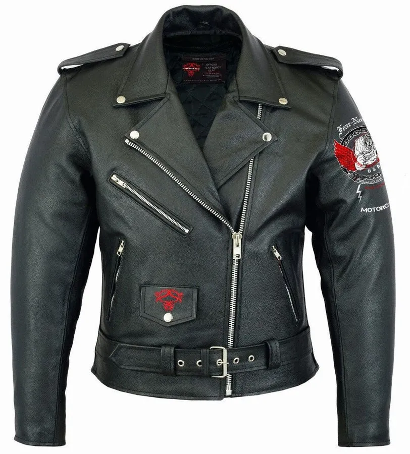 The Dominator  Rider Leather Highway Jacket