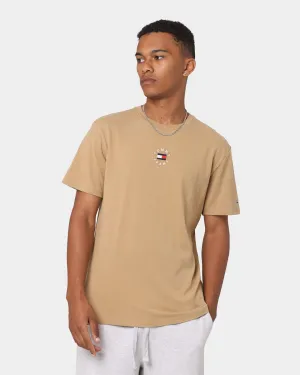 Tommy Jeans Tiny Circle Logo T-Shirt Classic Khaki