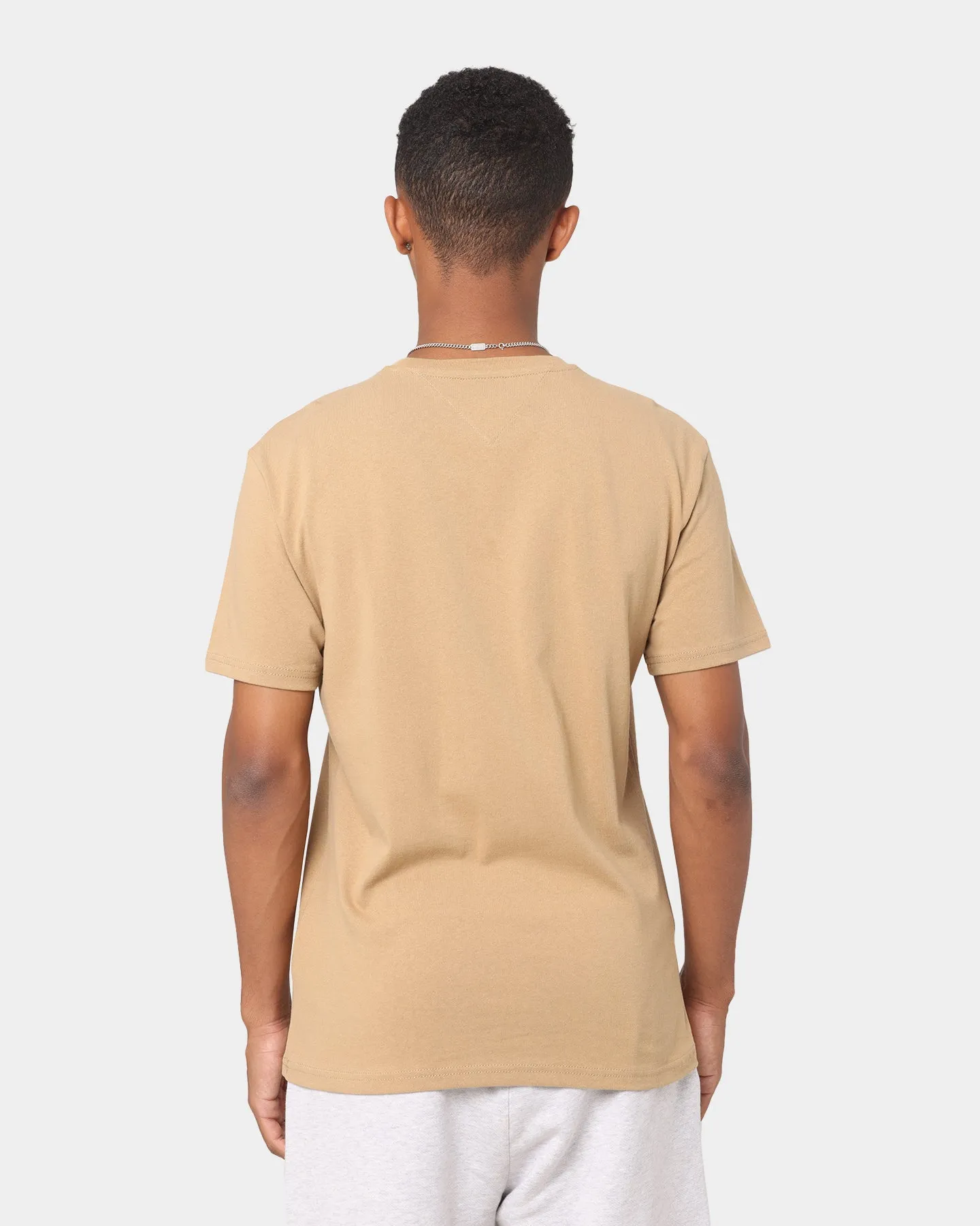 Tommy Jeans Tiny Circle Logo T-Shirt Classic Khaki