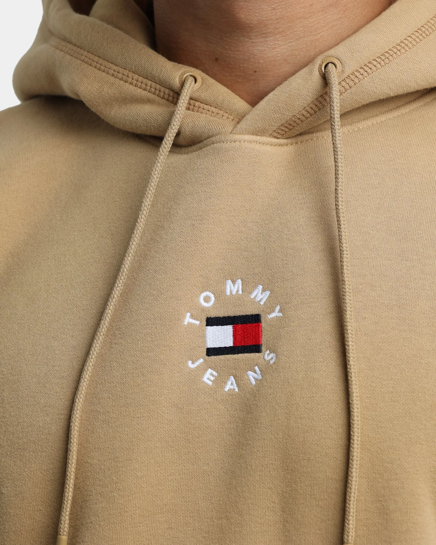 Tommy Jeans Tiny Tommy Circle Hoodie Classic Khaki