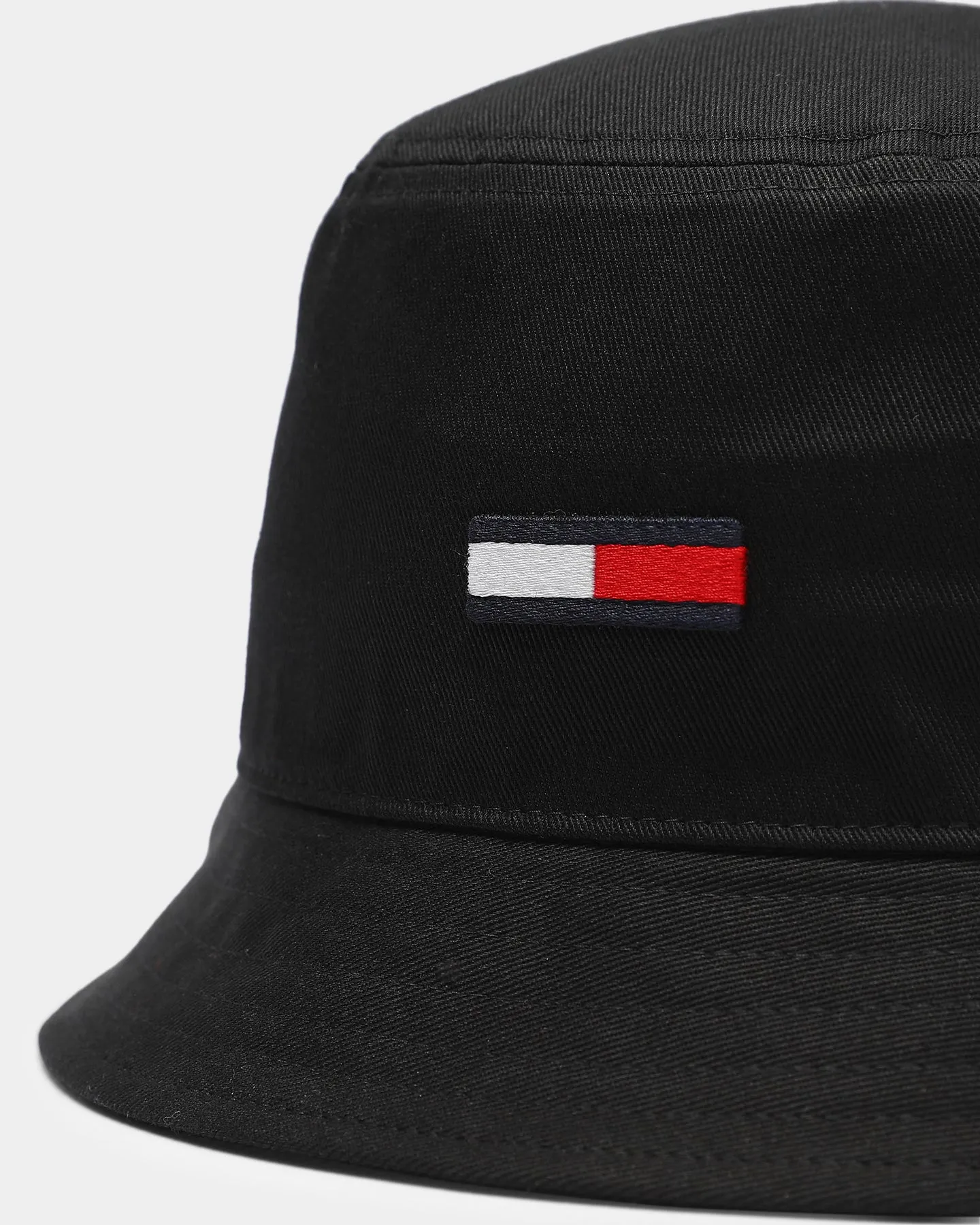 Tommy Jeans TJM Flag Bucket Hat Black