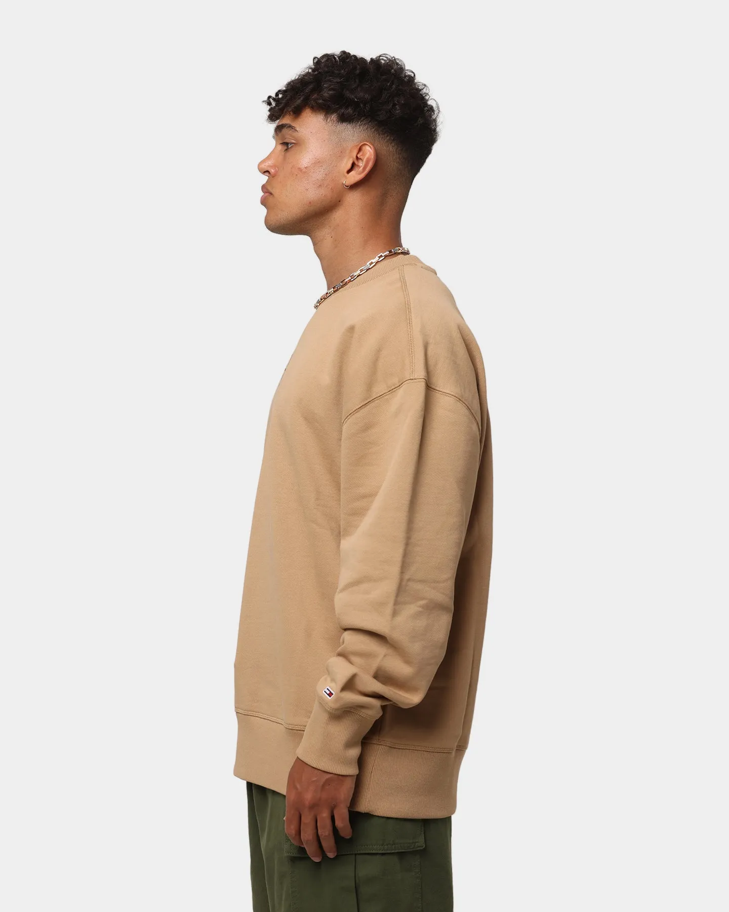 Tommy Jeans Tonal Circle Crewneck Classic Khaki