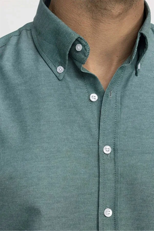 Tudors Men's Green Shirt