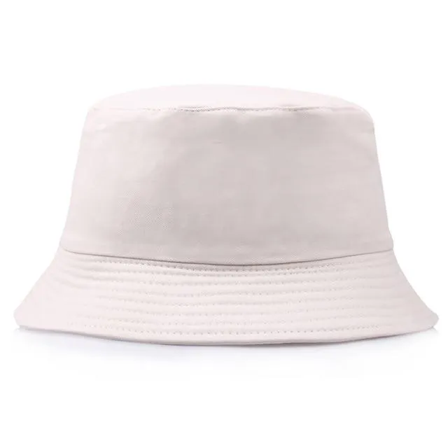 Unisex Embroidery Foldable Bucket Hat Summer Hat Streetwear Bucket Cap