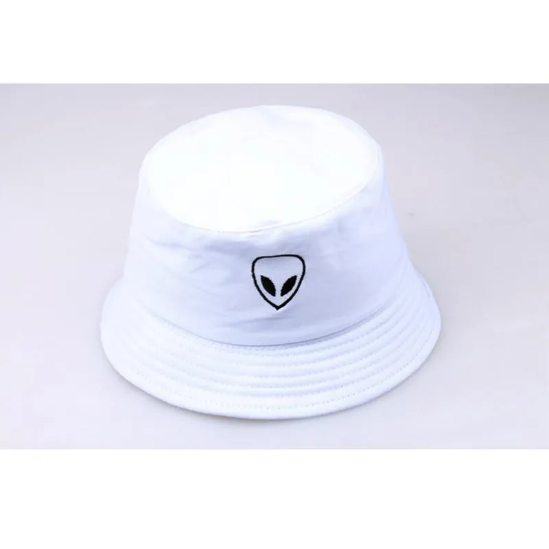 Unisex Embroidery Foldable Bucket Hat Summer Hat Streetwear Bucket Cap