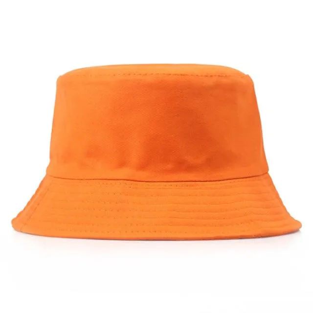 Unisex Embroidery Foldable Bucket Hat Summer Hat Streetwear Bucket Cap