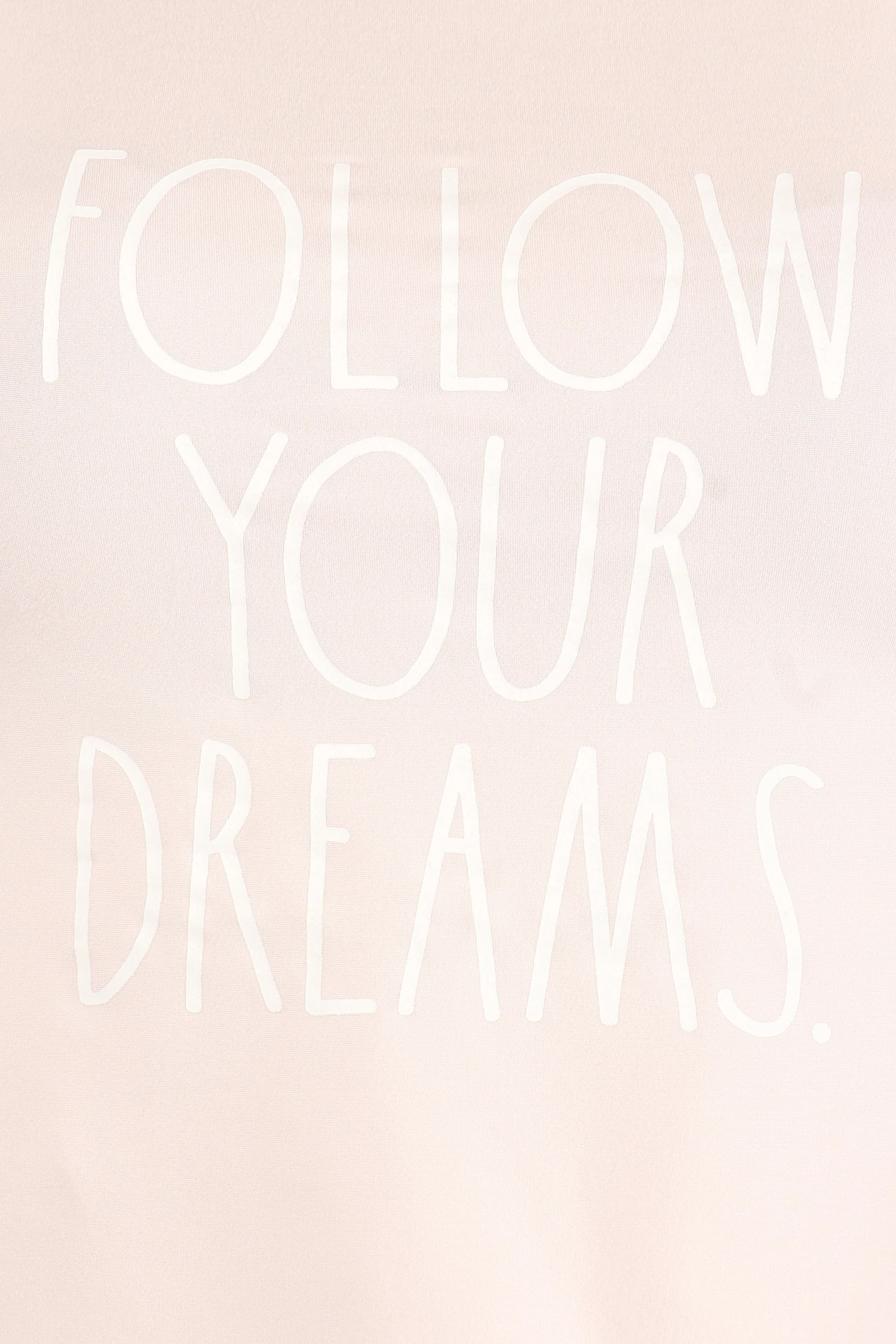 Women's "FOLLOW YOUR DREAMS" Tank and Short Pajama Set